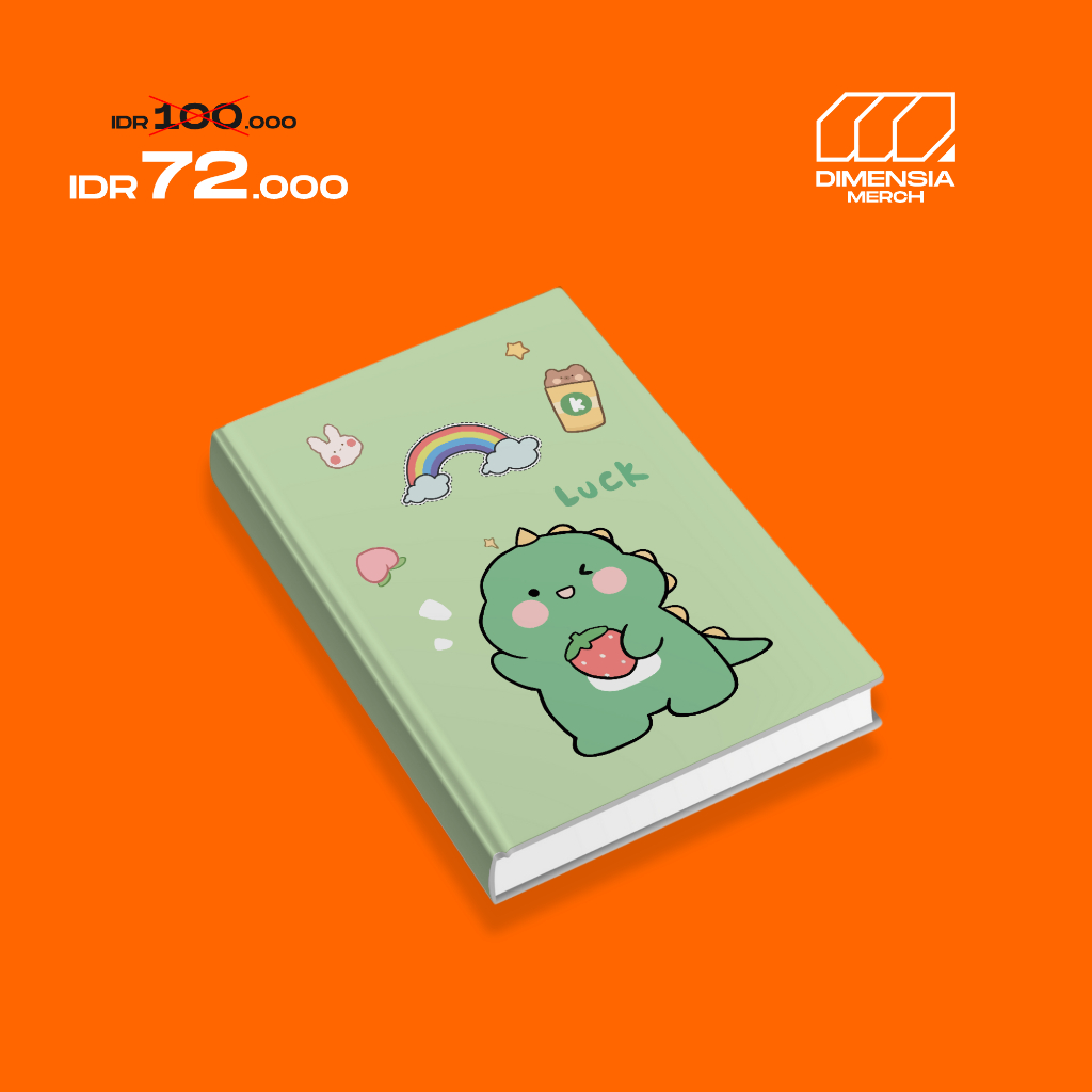 

NOTEBOOK - DCUTE DINO - CUSTOM