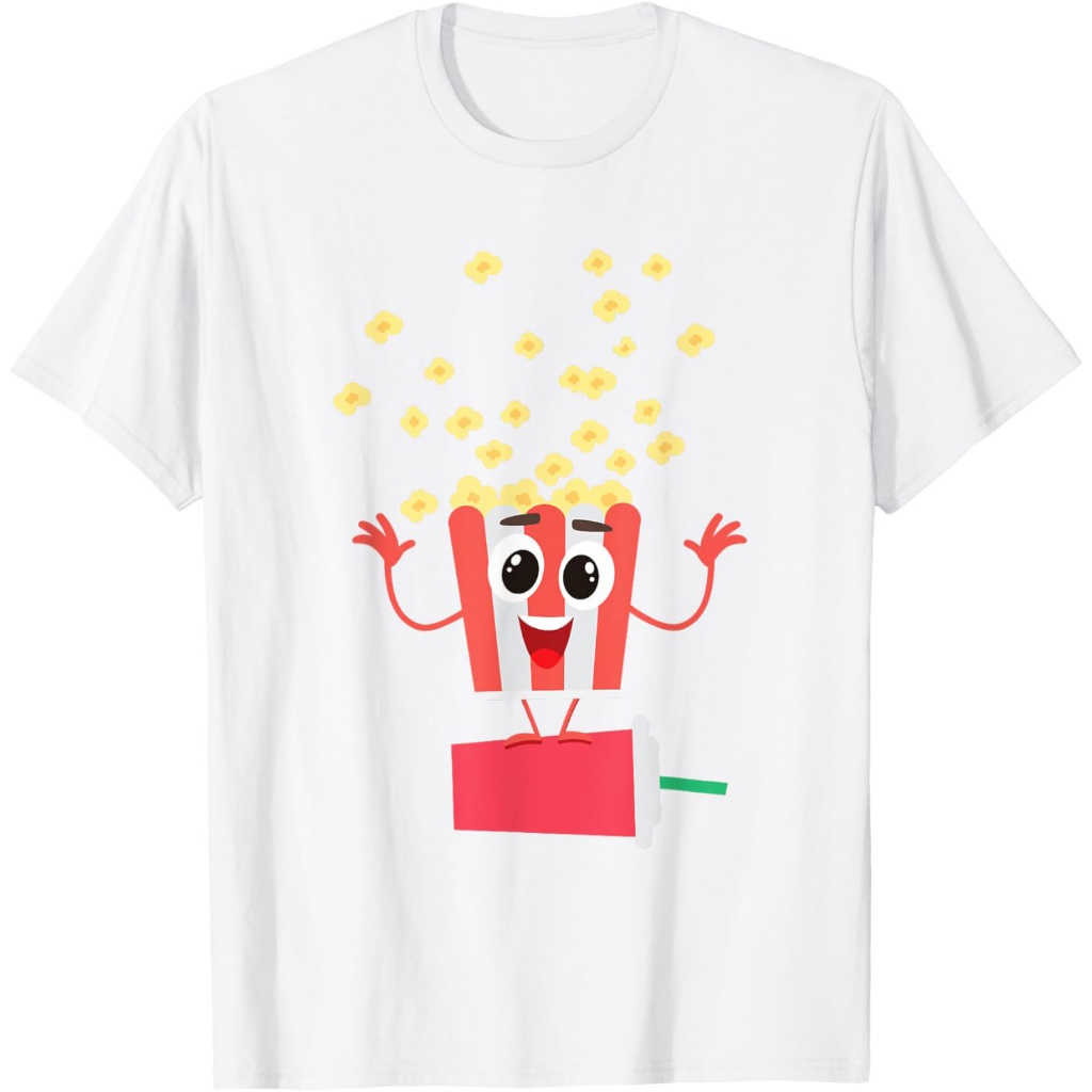 Kaos Kombo Film Lucu Pop Corn Meletus di Atas Soda