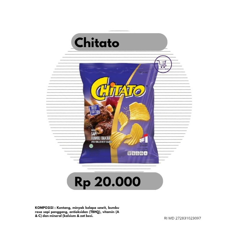 

Chitato Sapi Panggang Rasa Sapi Bumbu Bakar