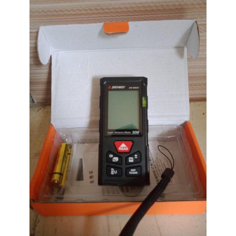 SNDWAY SW-MS50 Meteran Laser Digital 50M