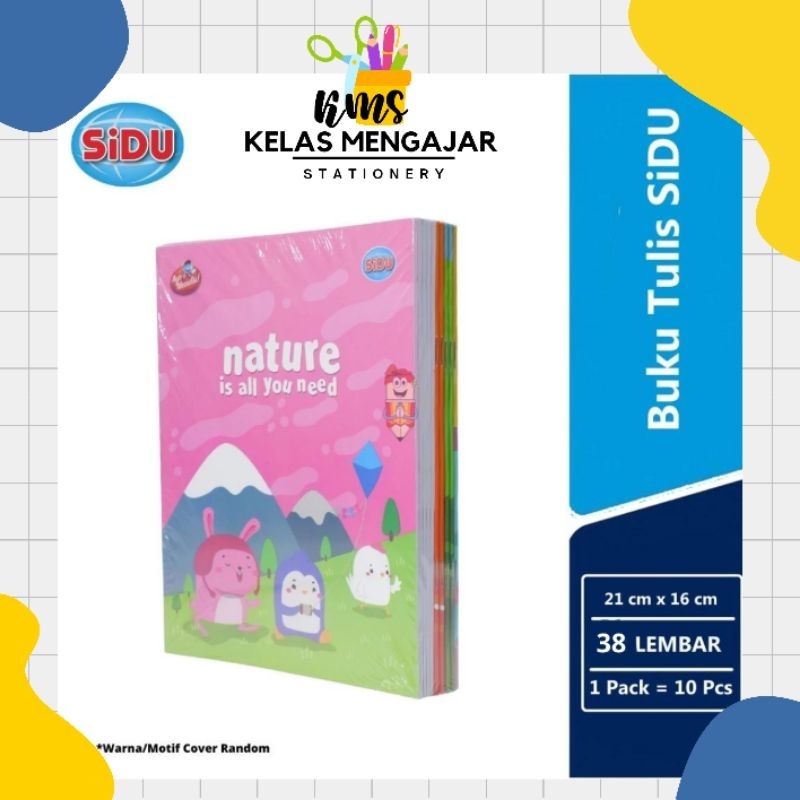 

PROMO!! BUKU TULIS SIDU ISI 38 LEMBAR 10BUKU/PACK