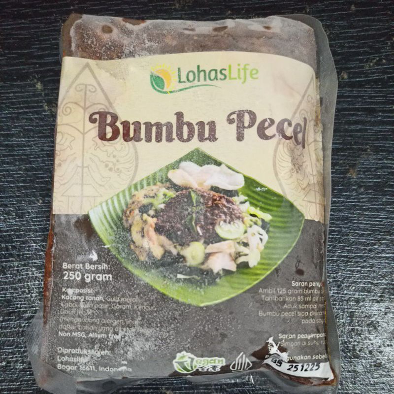 

bumbu pecel vegan