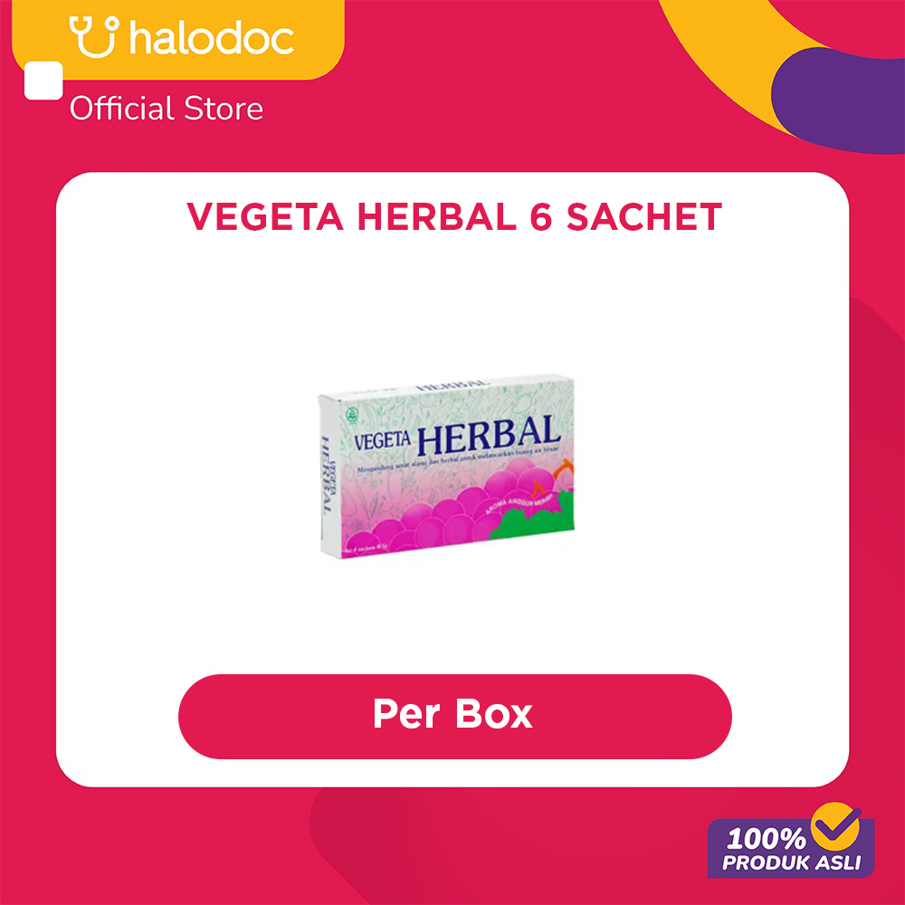 

Vegeta Herbal 6 Sachet