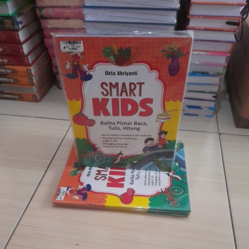 Buku anak Smart Kids balita pintar baca tulis hitung