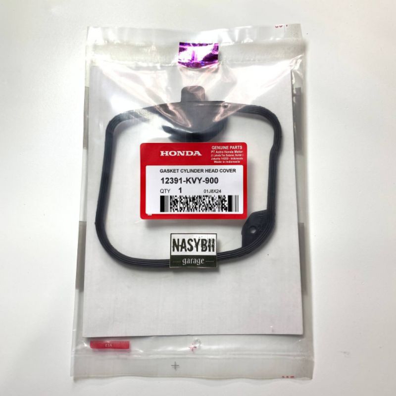 KARET HEAD SEAL COP COVER HEAD GASKET CYLINDER HONDA BEAT SCOOPY SPACY OLD LAMA KARBU ORI ORIGINAL A