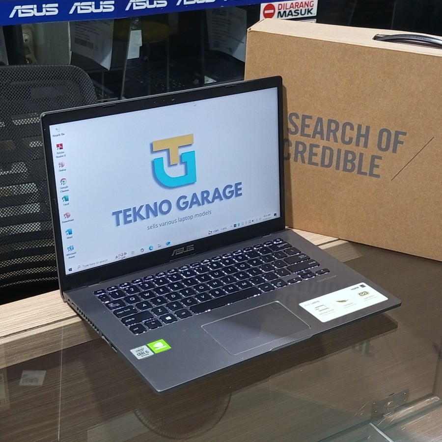 ASUS VIVOBOOK 14 A409JP CORE I5-1035G1 RAM 8GB SSD 512GB NVIDIA MX 330 14in FHD BAZZEL FULLSET