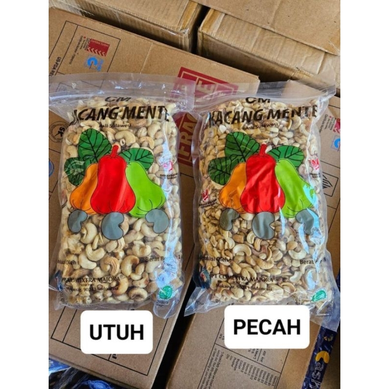 

Kacang Mente 1 KG Utuh/Pecah