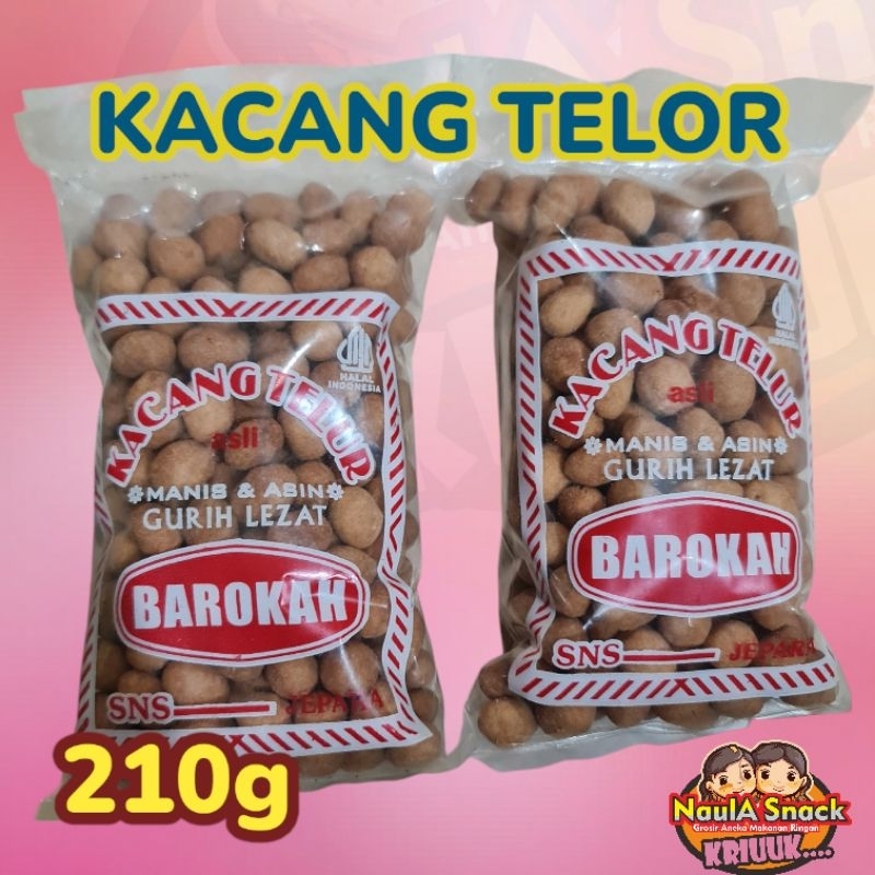 

Kacang Telor Kemasan 210g