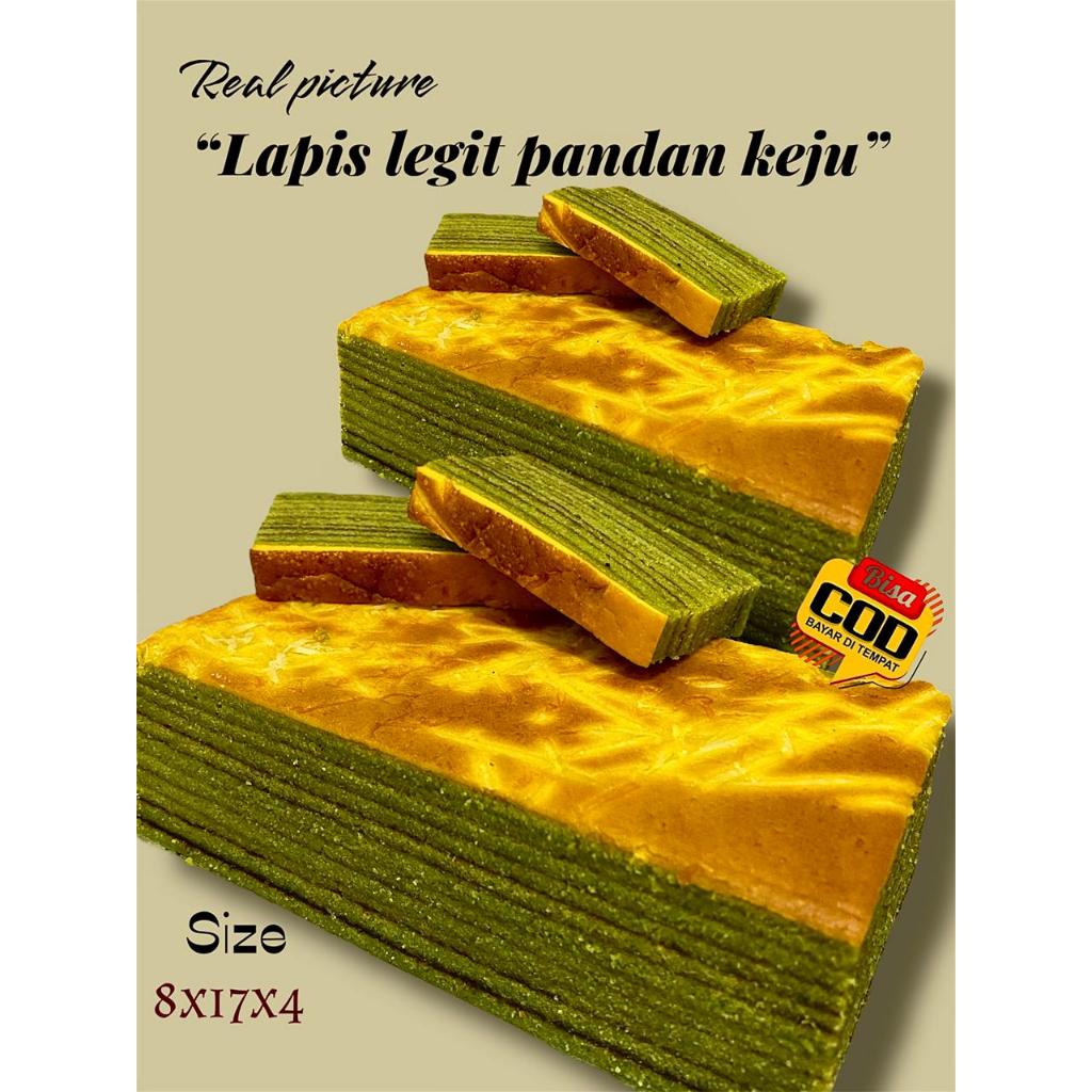 

KUE LAPIS LEGIT PANDAN KEJU 8 X 17 SPESIAL SETENGA LOYANG ORIGINAL WYSMAN