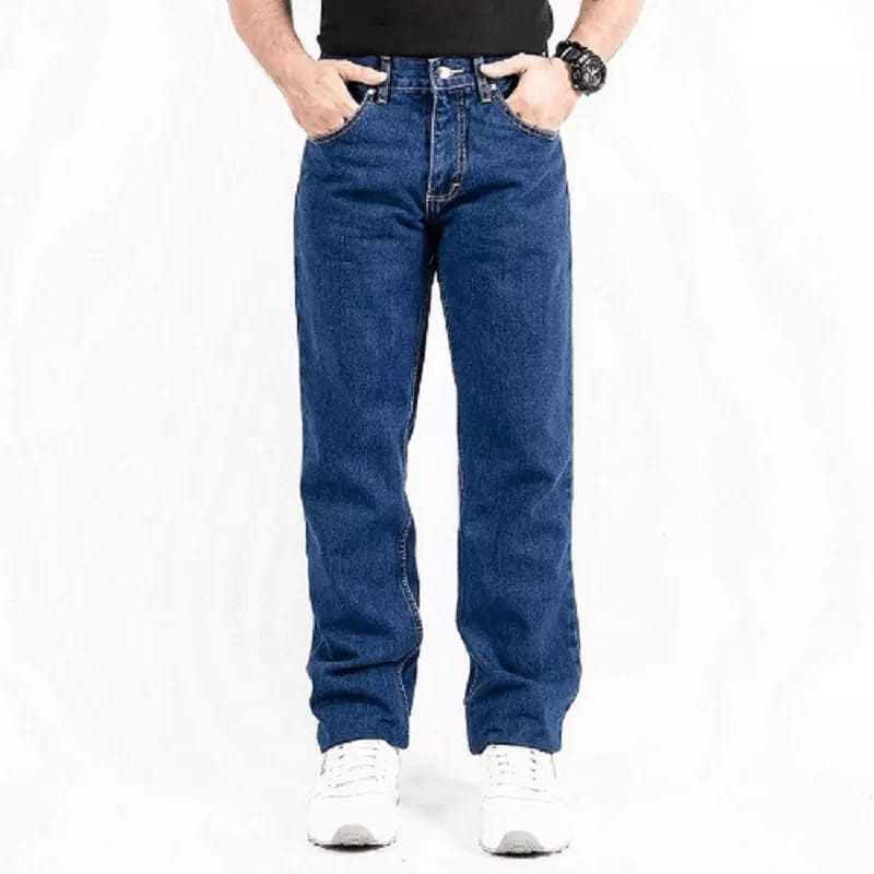 Celana Jeans Panjang Standar Reguler Lea 606 Bahan Tidak Melar Bisa COD SIZE 28 - 44
