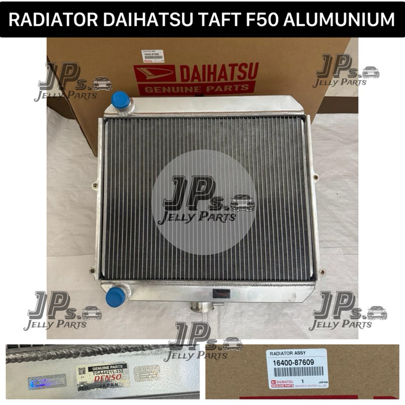 RADIATOR DAIHATSU TAFT F50 FULL ALUMUNIUM ASLI ORIGINAL DENSO JAPAN
