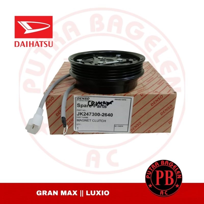 magnet clucth  pully compresor ac mobil gran max grand max luxio