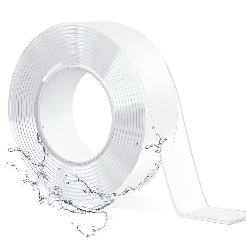 

Double Tape Nano Magic 3 Meter isolasi Bening Meter 3M Roll Dobel Solatip Selotip