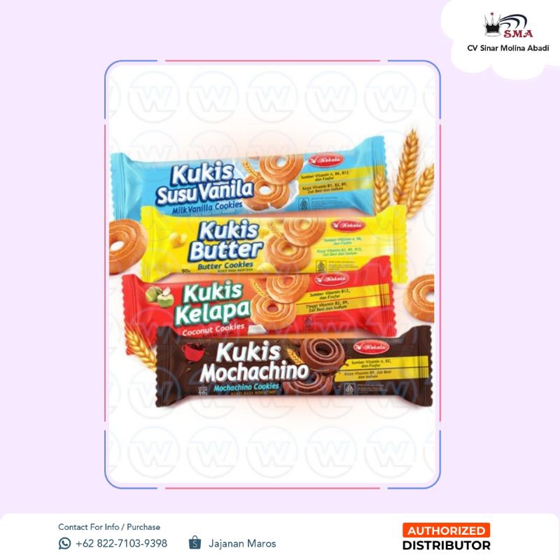 

SNACKMURAH - KOKOLA KUKIS ( 1Ball = 6pcs )