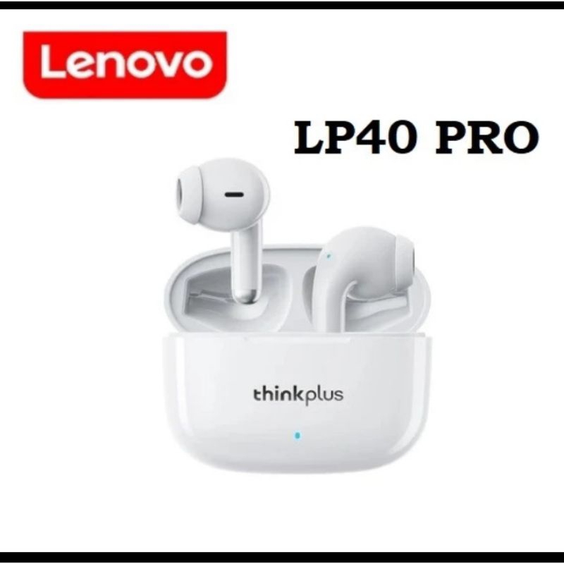 Lenovo LP40pro TWS, BARU, ready warna PUTIH.