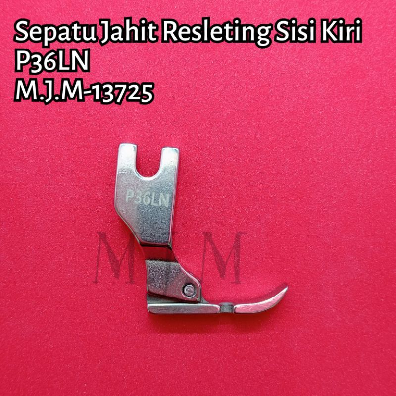 Sepatu Jahit Resleting Sisi Kiri P36LN /Zipper Kiri P36LN/M.J.M-13725