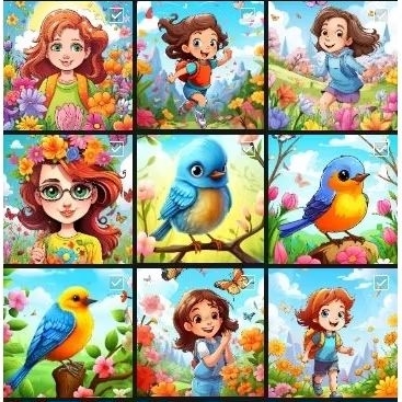 

50 Lembar Mewarnai Anak Seri Campuran Vol. 1