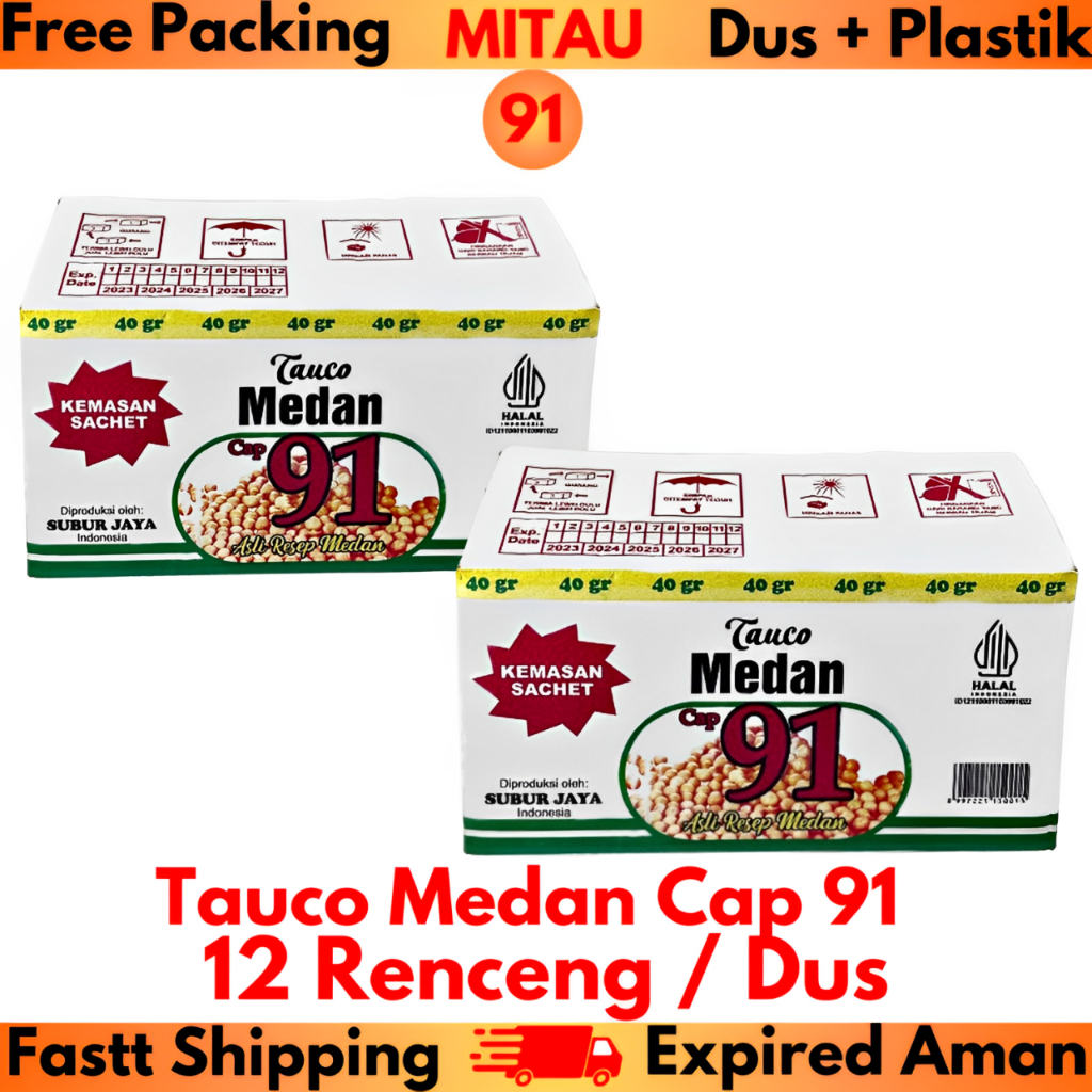 

Tauco Sachet 12 Renceng / Dus Beli 5 Dus Lebih Murah