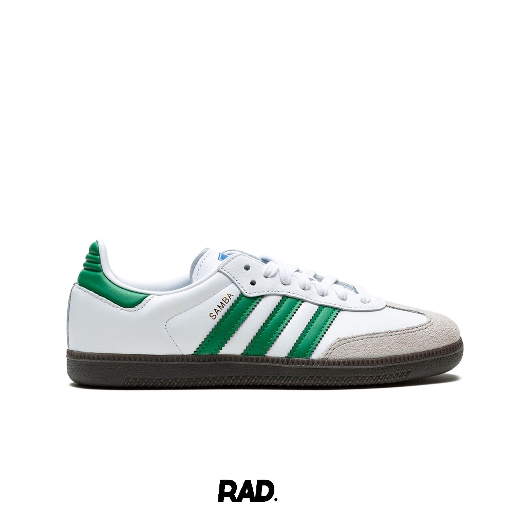 Adidas Samba OG White Green Original