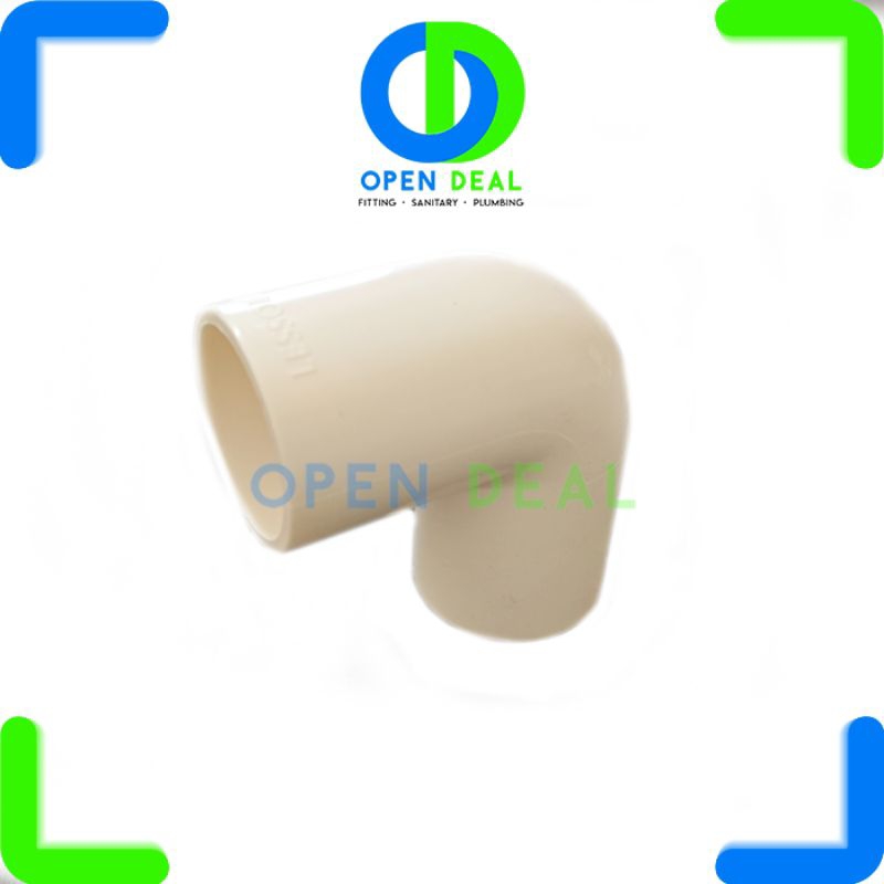 Knie pvc 20mm LESSO / Knee Elbow 20mm Pipa listrik Sambungan pipa 20 mm