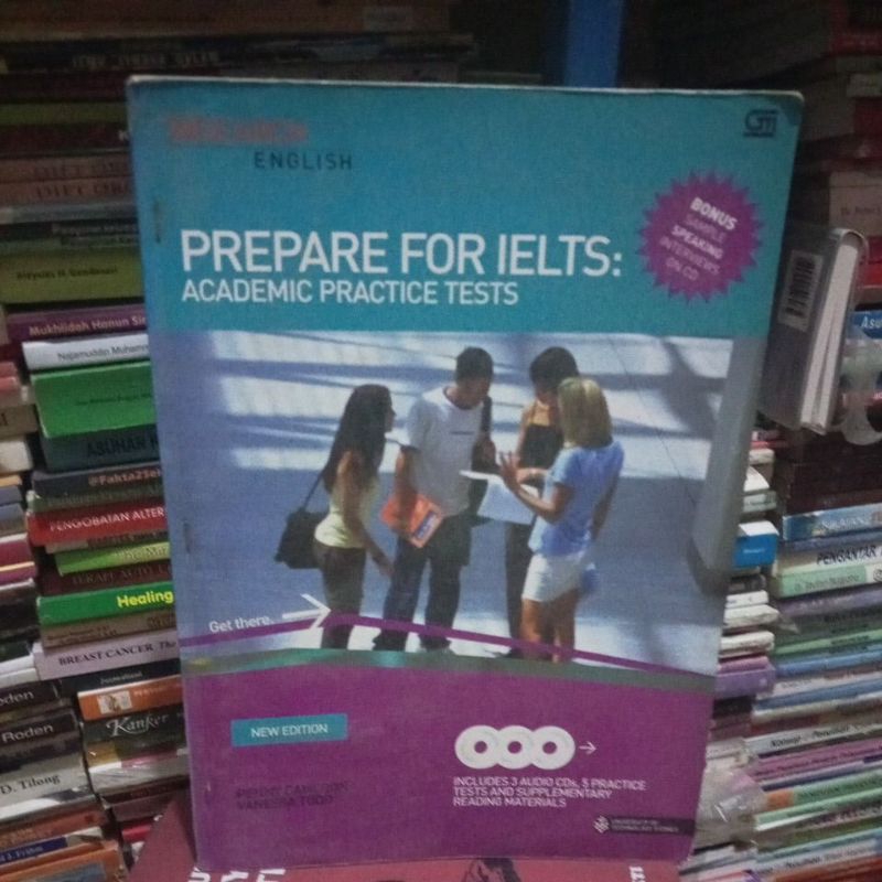 BUKU PREPARE FOR IELTS: ACADEMIC PRACTICE TESTS)
