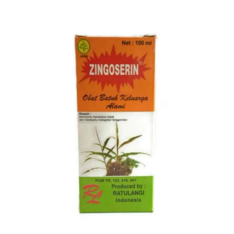 

Zingoserin Sirup 100 ml / Botol