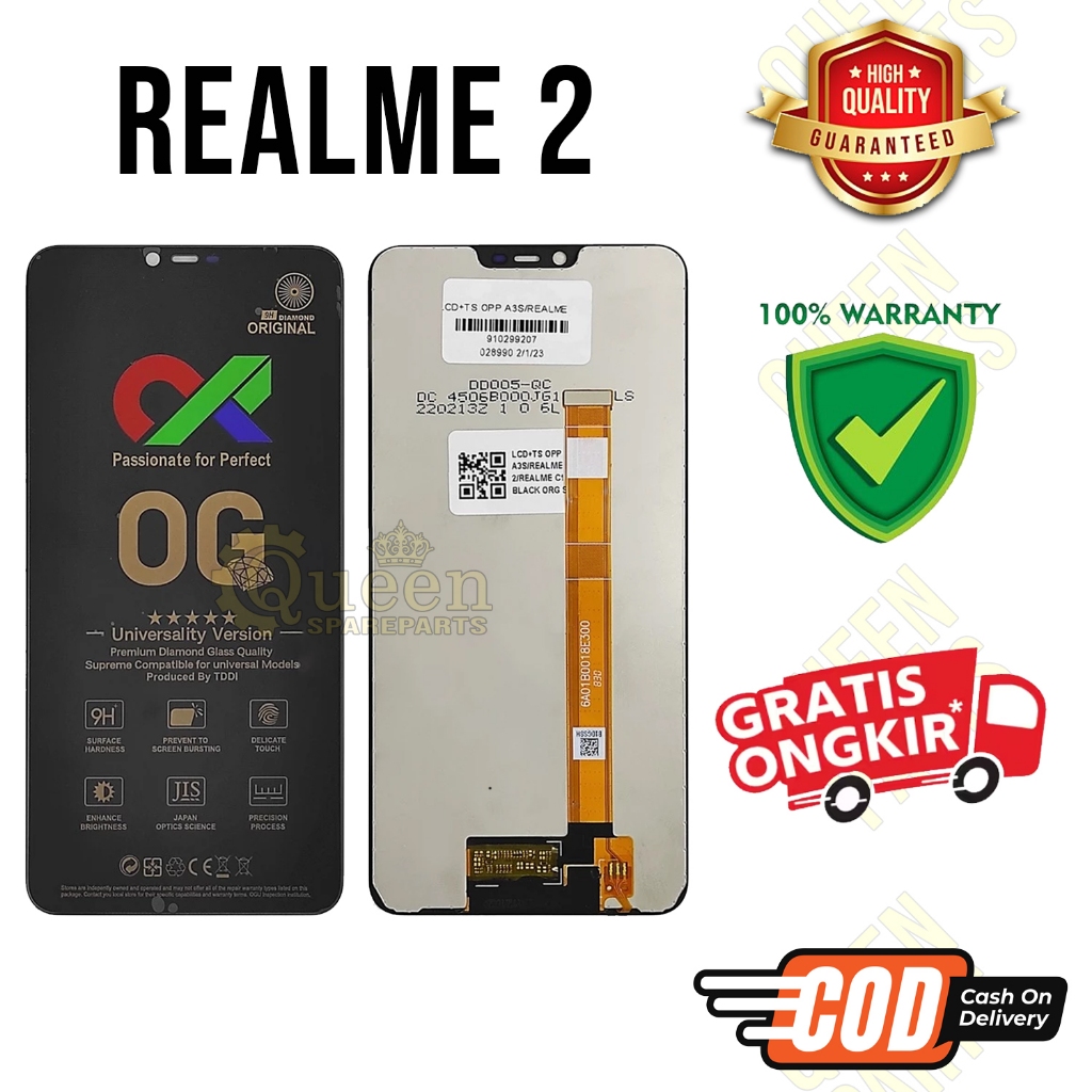 Lcd Touchscreen REALME 2 Original OEM Lcd REALME 2