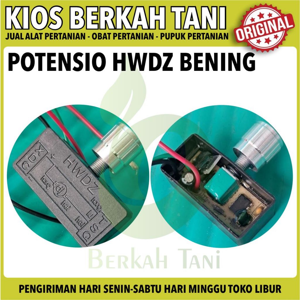 Pengatur kecepatan Tangki Sprayer Elektrik HWDZ Bening Potensio Bagus SWAN DGW CBA CHOTA  Volume Teg