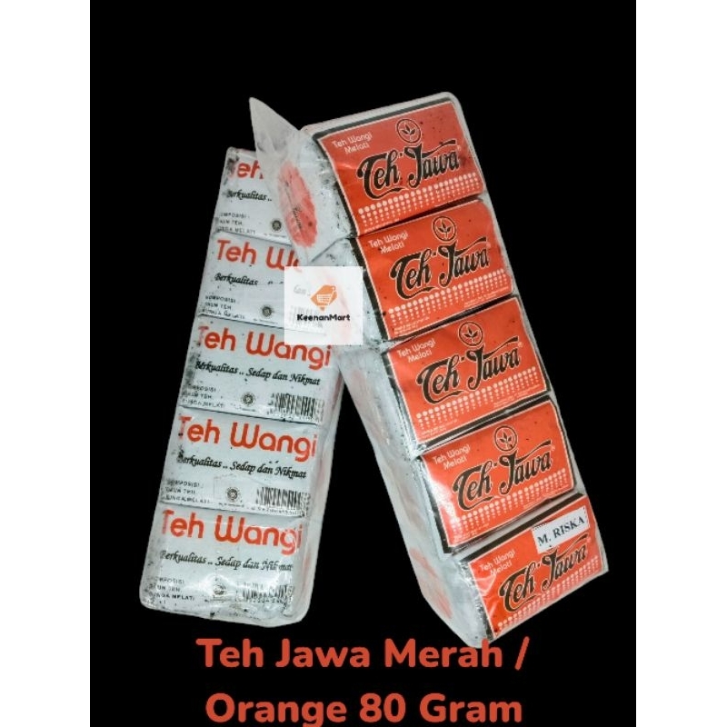 

Teh Jawa Merah 80 Gram / Teh Jawa Orange 80 Gram isi 5