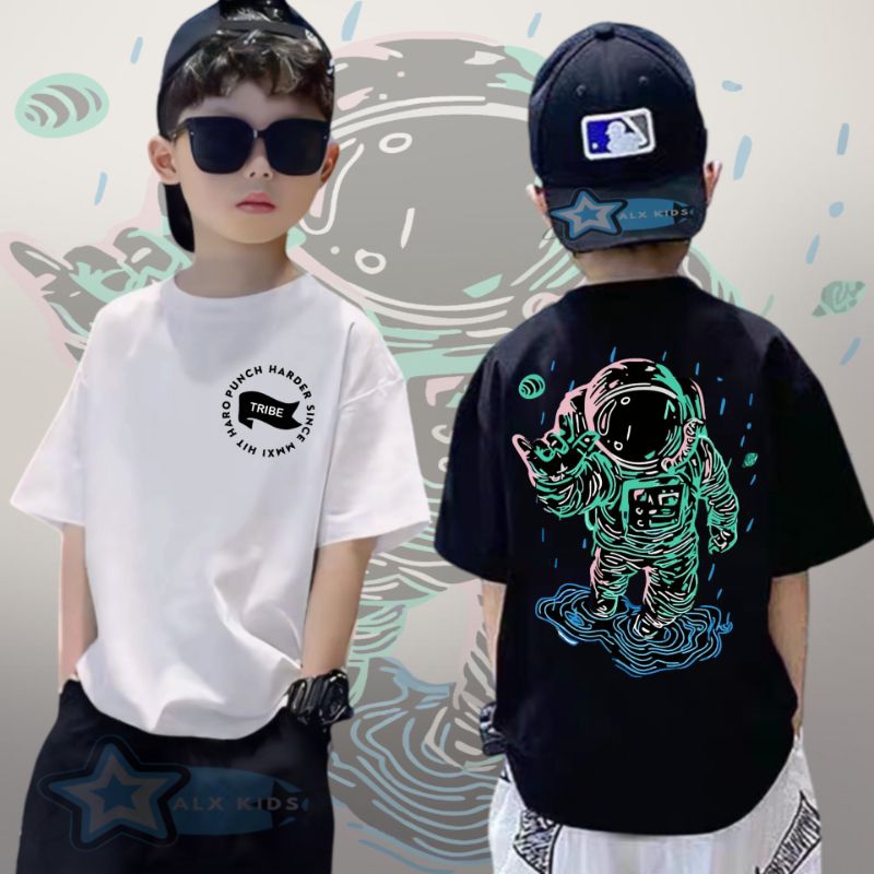 COD/Kaos TRIBE Anak Laki Laki/Umur 6 -13 tahun/Baju Kaos Distro Anak Laki Laki Lengan Pendek /Katun 