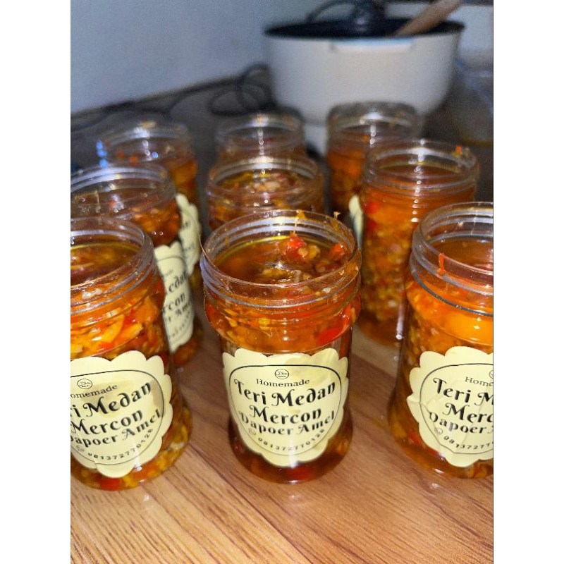 

Sambal mercon (Teri)