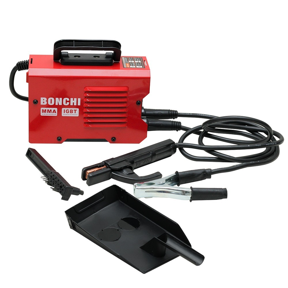 NEW BONCHI Mesin Las 450 Watt - Trafo Las Listrik - Inverter Las MMA-120A Mesin Trafo Las Listrik 45