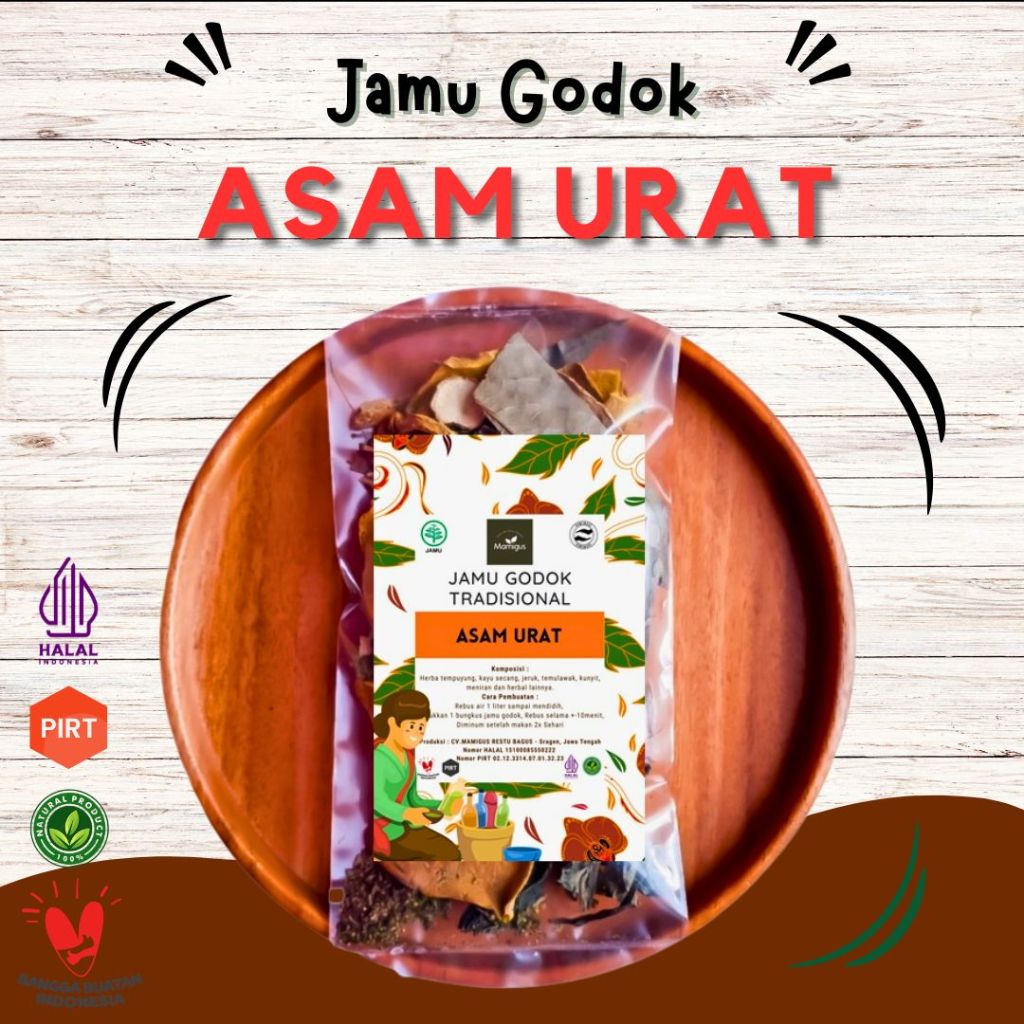 

Jamu Godog / Godok / Rebus Asam Urat