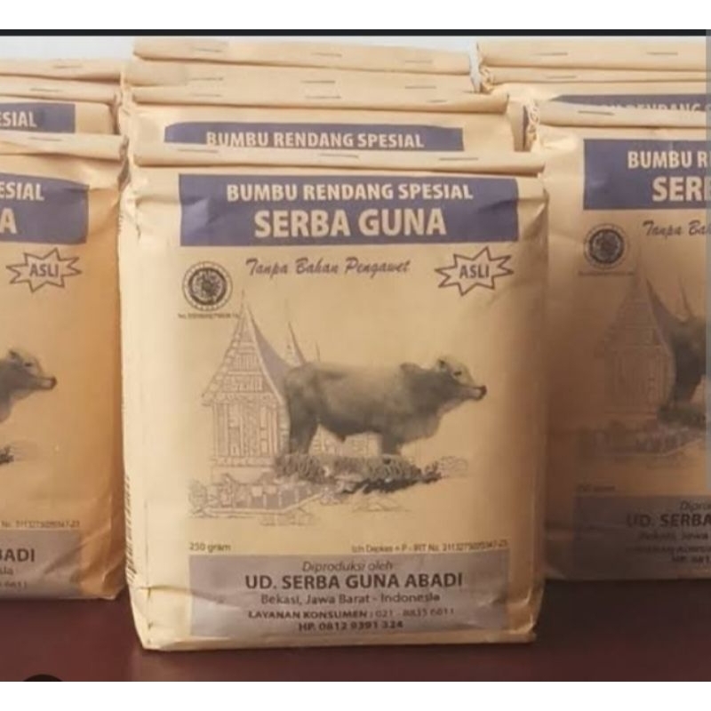 

bumbu serba guna rendang ( 250 gram )