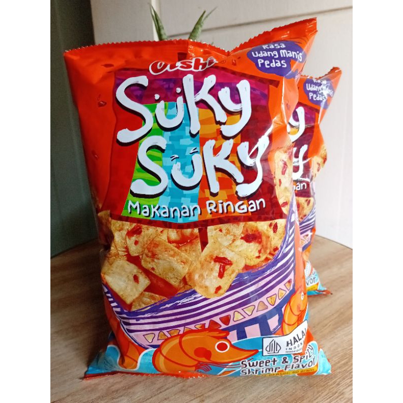 

Oishi Suky suky udang manis pedas 60 gr