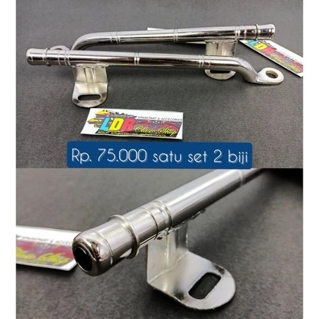 begel panjang cb belakang model Oval 28cm / skok Tabung / Non Tabung