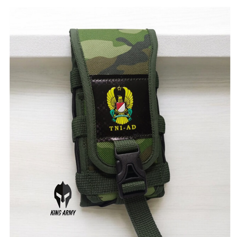 pouch handphone tni ad tas dompet hp loreng tni ad terbaru