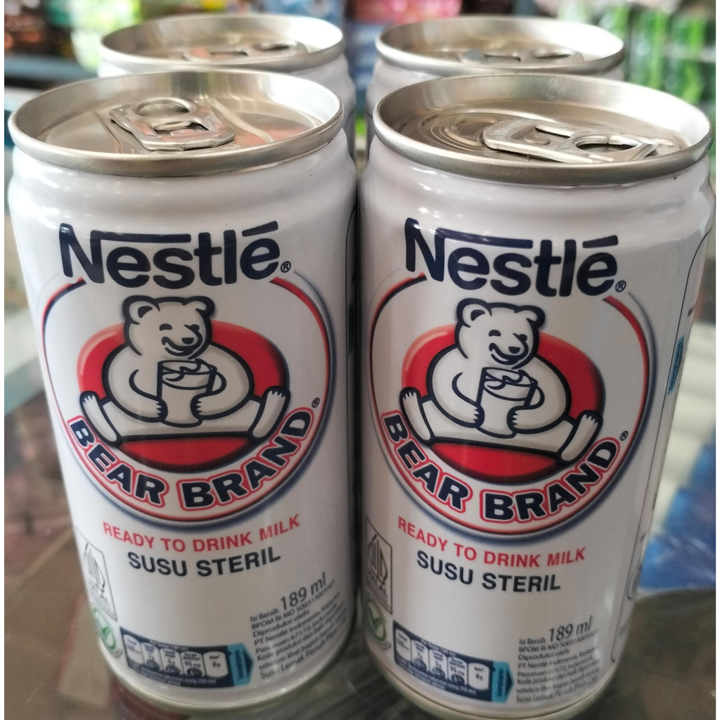 

BEAR BRAND Susu Kaleng Susu Beruang 189ml