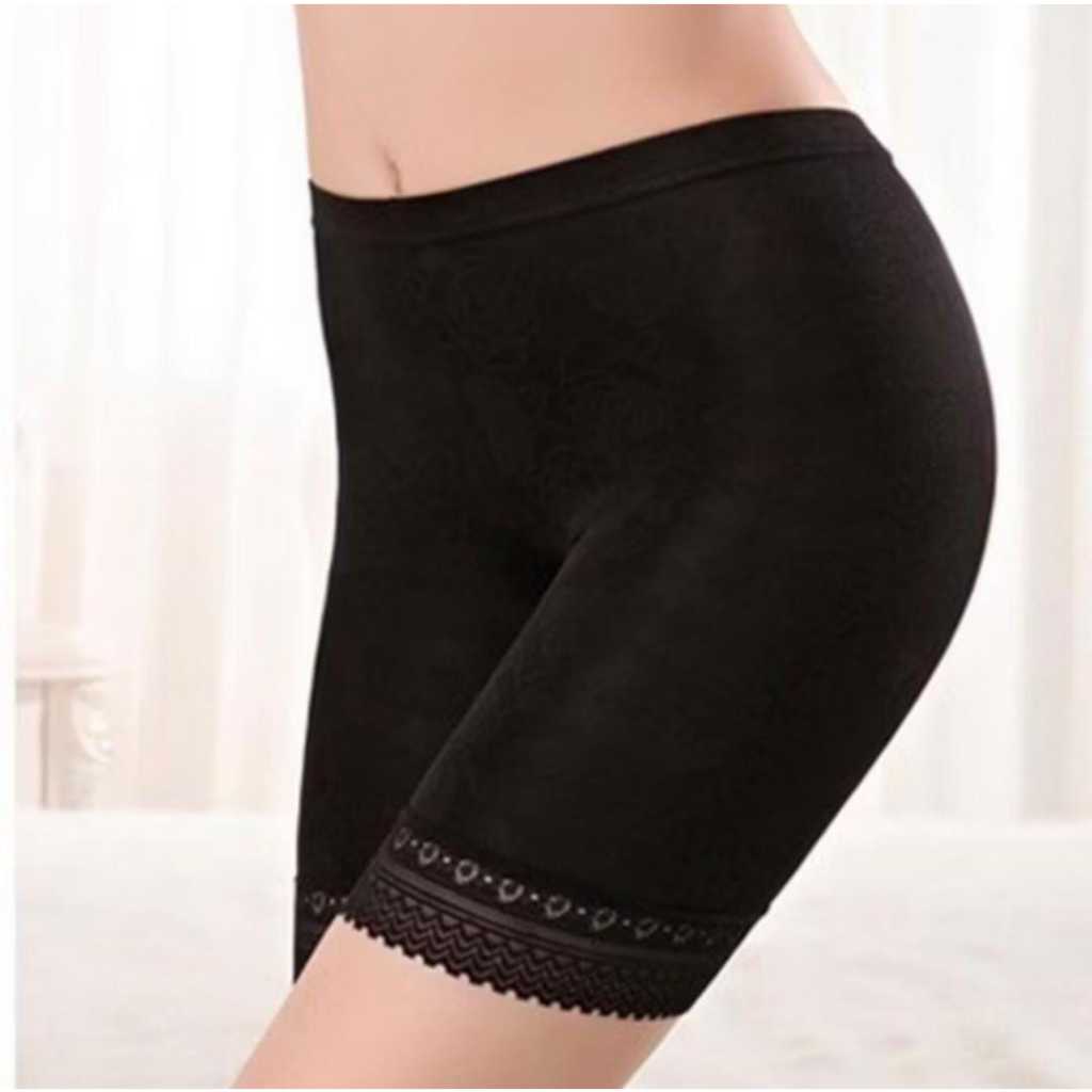 promo 6pcs sot wanita renda bahan melar sot wanita warna plos