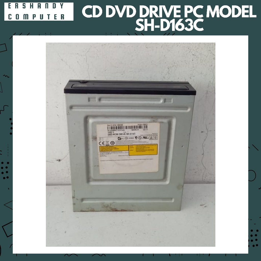 CD DVD DRIVE PC MODEL SH-D163C - ercomp1