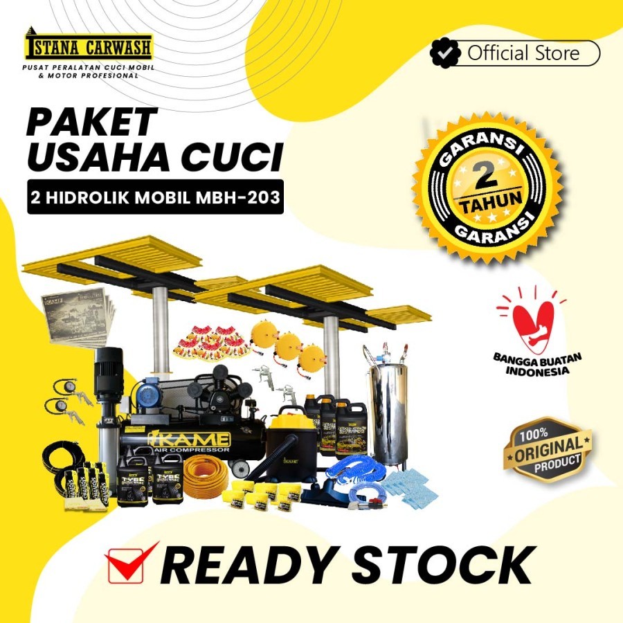 Paket Cucian Mobil Hidrolik “2 HIDROLIK” MBH-203 IKAME