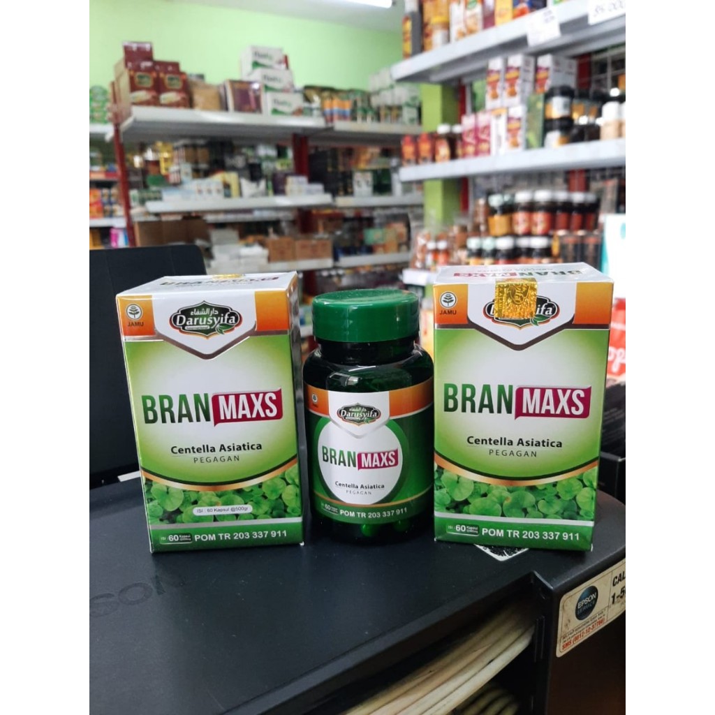 Kapsul pegagan BrainMaxs isi 60 kpsl - Kapsul Daun Pegagan