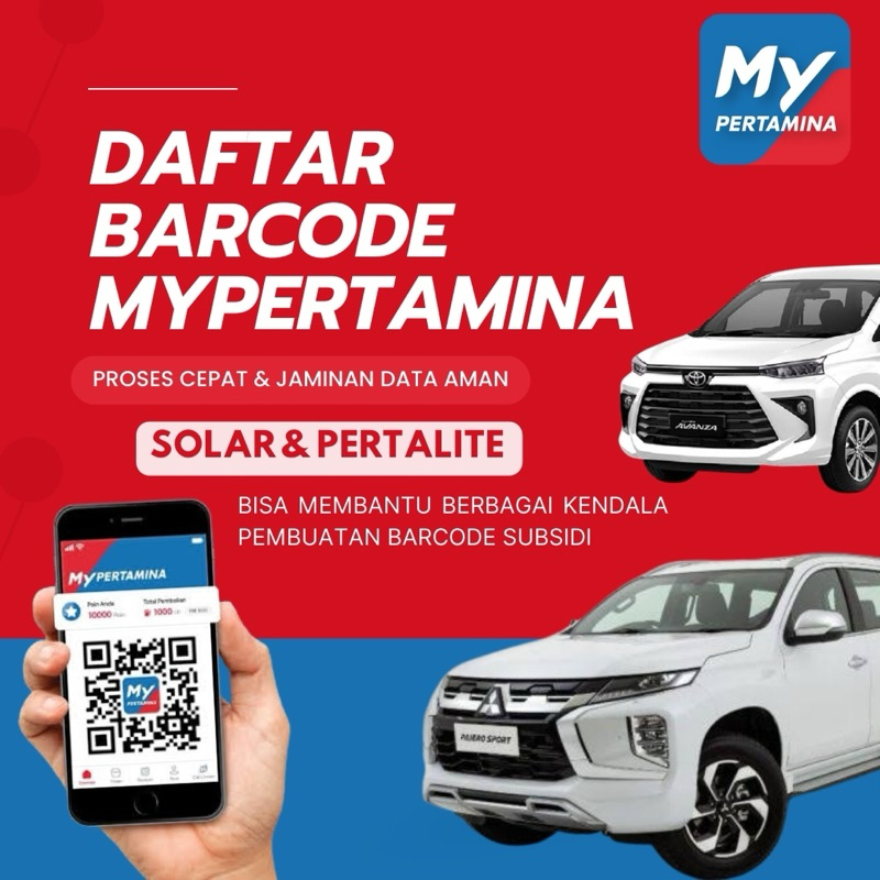 Jasa Pembuatan Barcode Subsidi Solar dan Pertalite My Pertamina Seluruh Indonesia