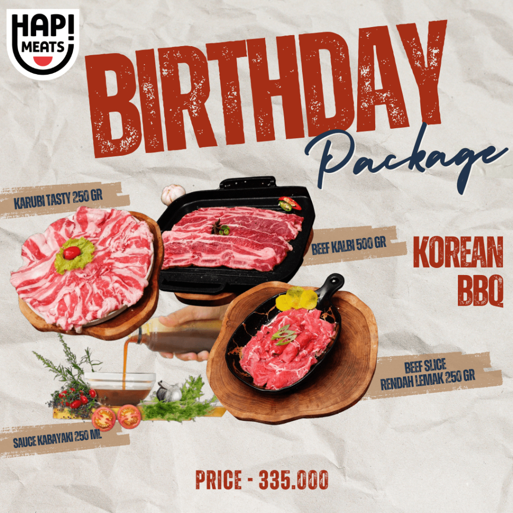 

Birthday Package BBQ (335.000)