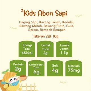 

QH Grouu Kids Abon MPASI Bayi & Anak Tanpa Pengawet