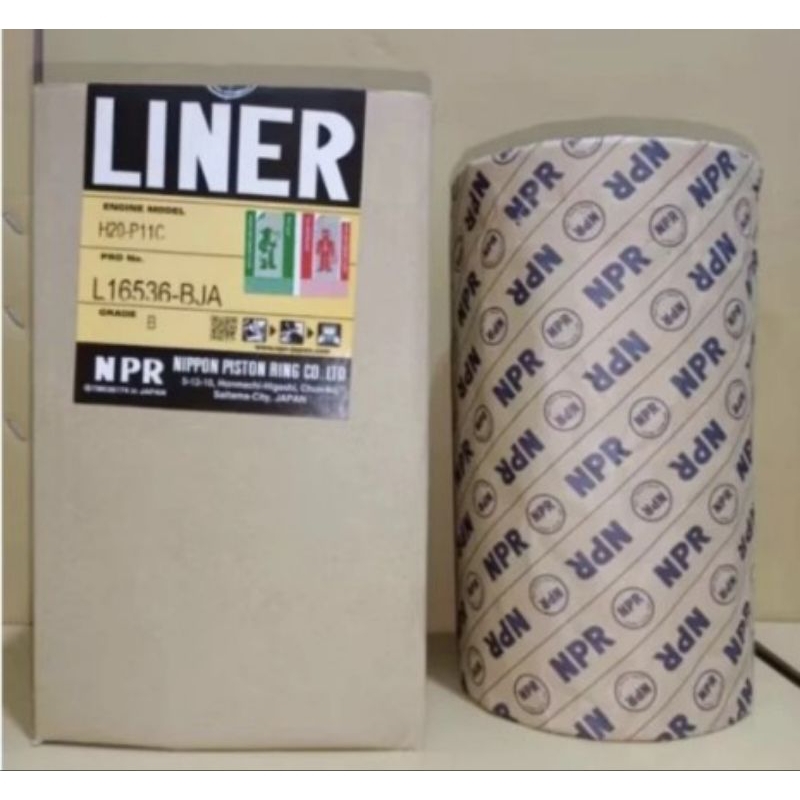 LINER BORING NPR HINO LOHAN FM320/P11C LINER NPR BIBIR TEBAL ORIGINAL PART 6PCS