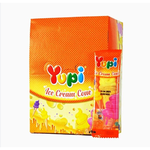 

Permen Yupi Ice Cream Cone Box Isi 24Pcs