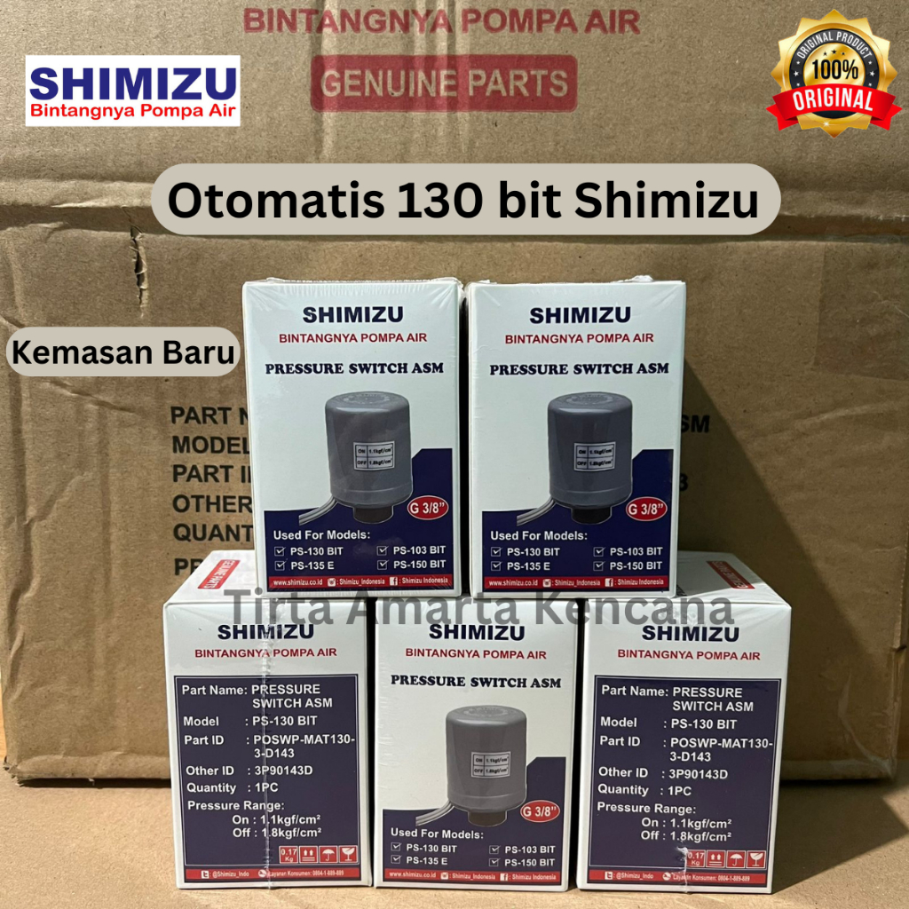 Otomatis PS 130 BIT / PS 135E Shimizu Original