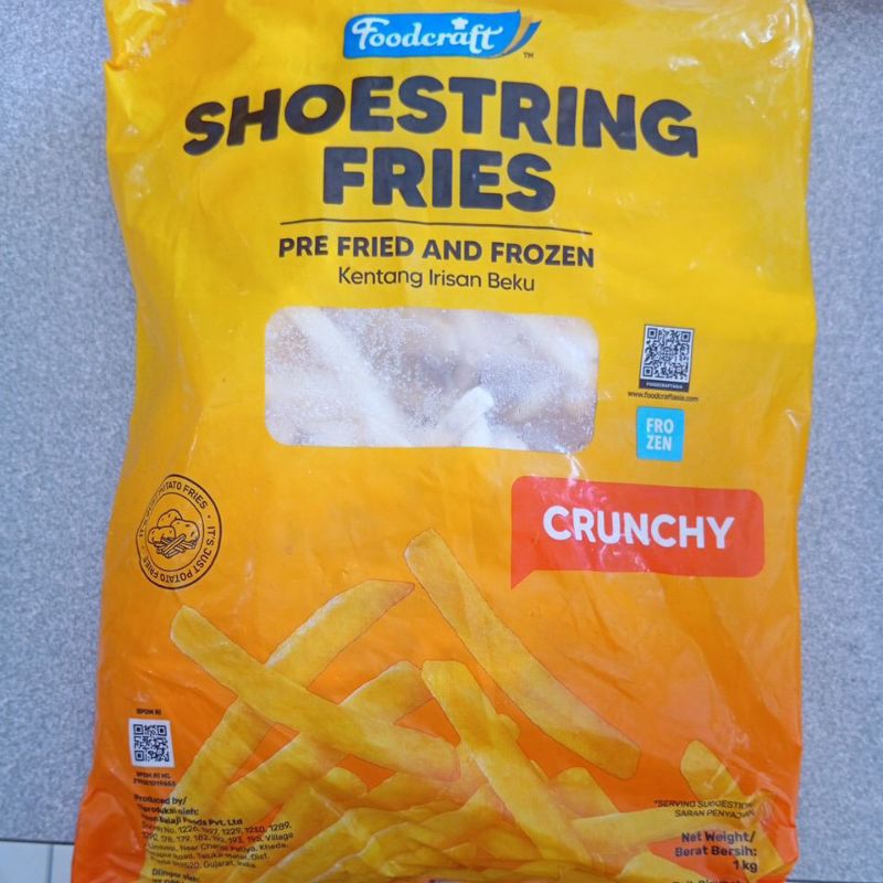 FOODCRAFT SHOESTRING FRIES 1KG PROMO