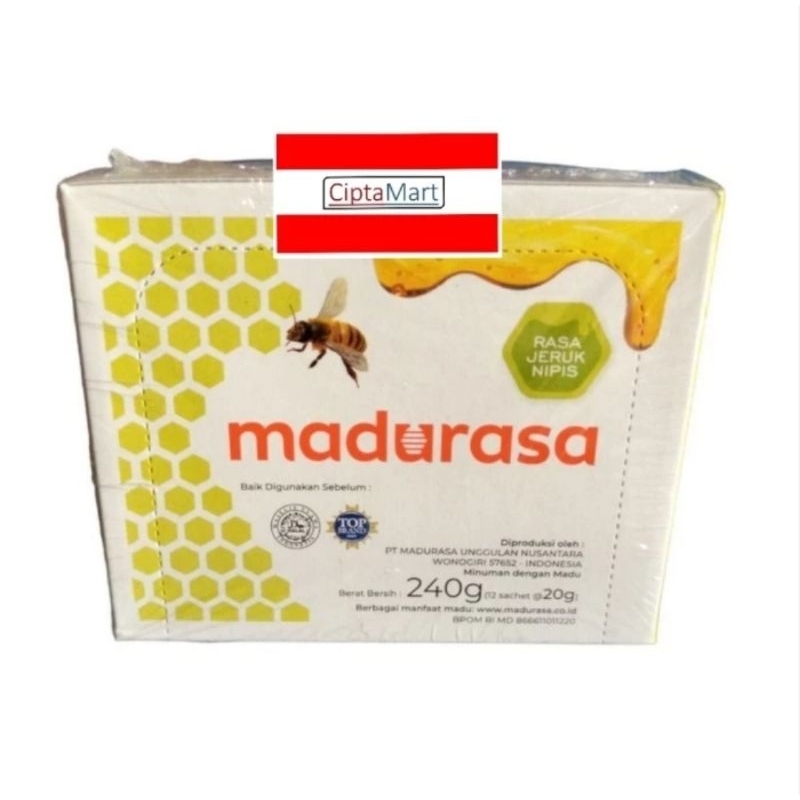 

Madurasa Jeruk Nipis Sachet 12 x 20 gram